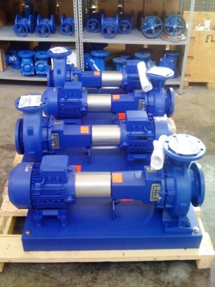 Pompe centrifughe su base per processi industriali